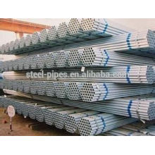 2015 venta caliente de pared fina de acero galvanizado tubo de 6 pulgadas de China